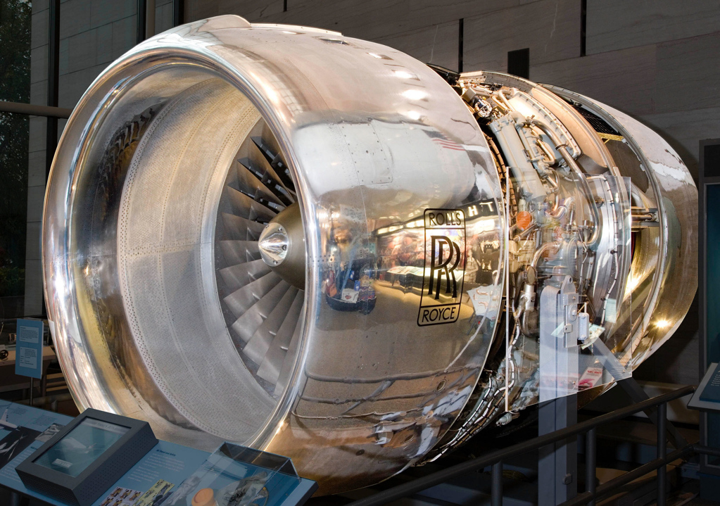 RB211 Turbofan engine, 1969