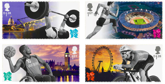 2012 London Paralympics stamps, 2012