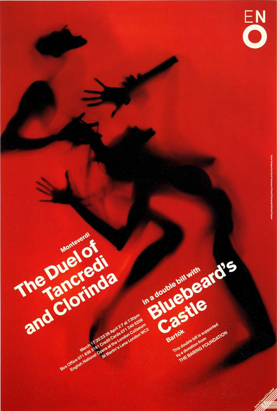 English National Opera poster, 1992