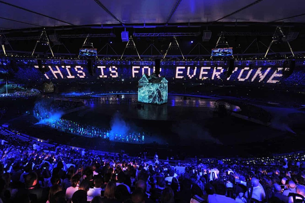 This is for Everyone, 2012 London Olympics, a nod to Berners-Lee’s creation., 2012