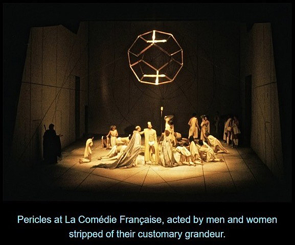 Pericles, directed by Terrry Hands at  La Com&eacute;die Fran&ccedil;aise, 1974