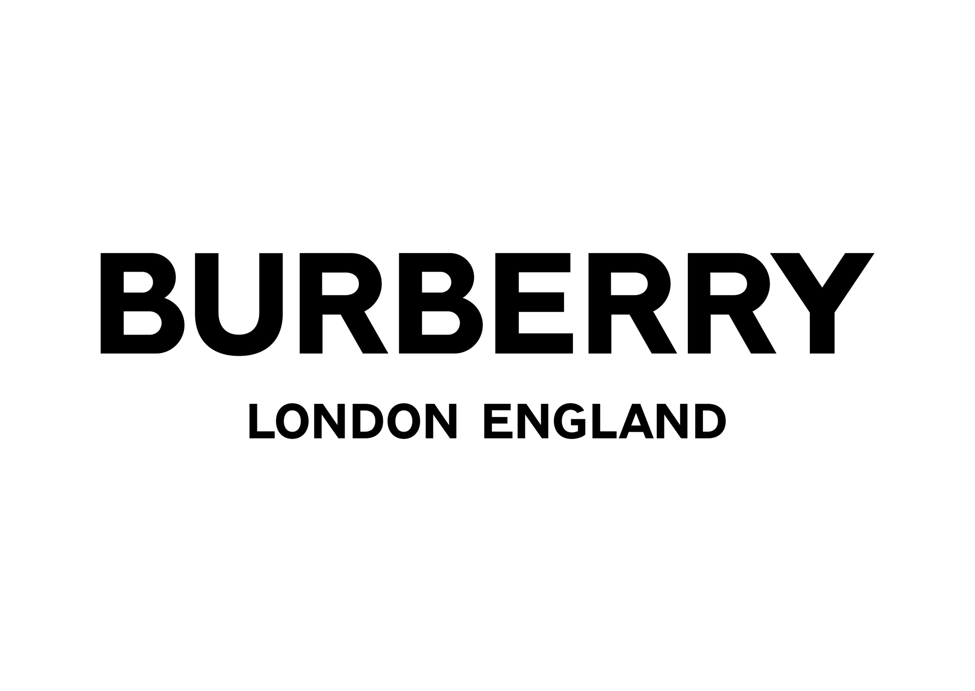Burberry identity, 2018