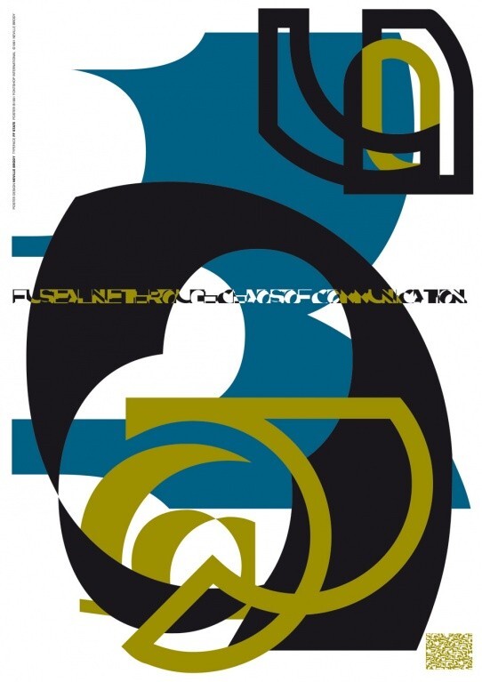 ‘State’ poster and fonts by Neville Brody, 1991