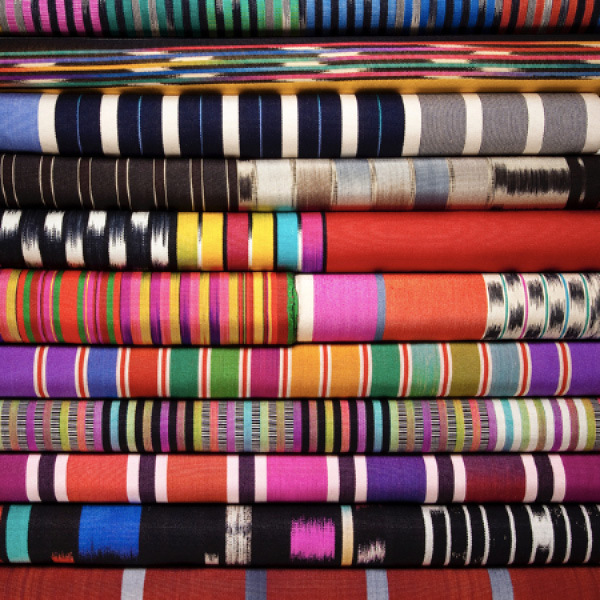 Group of woven ikats, 1974–96