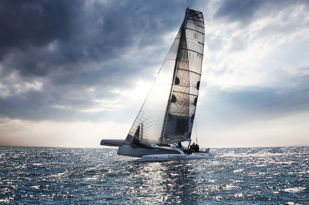 Carbon 3 40ft racing trimaran, 2012