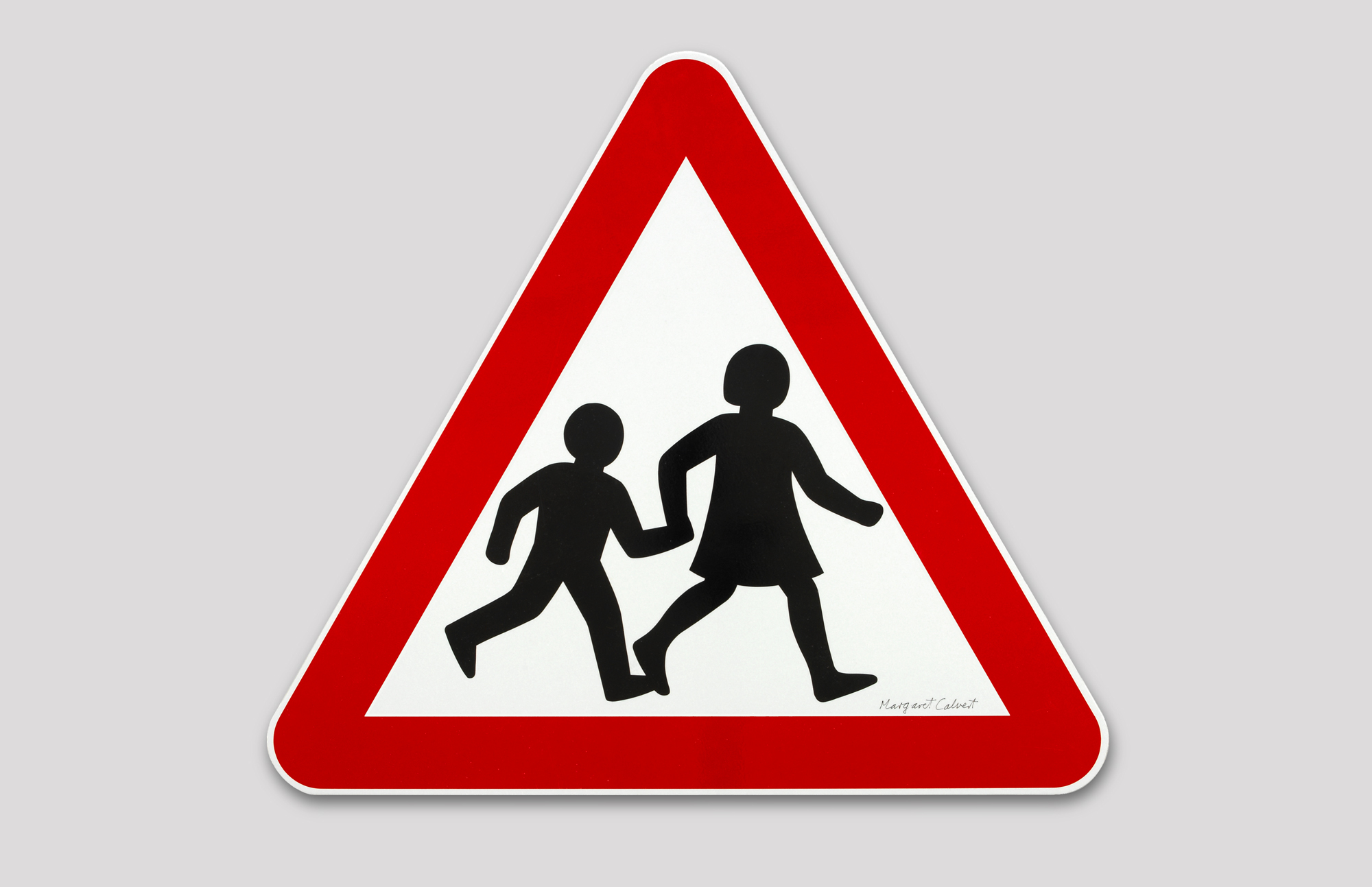 School Children Crossing sign, 1965
