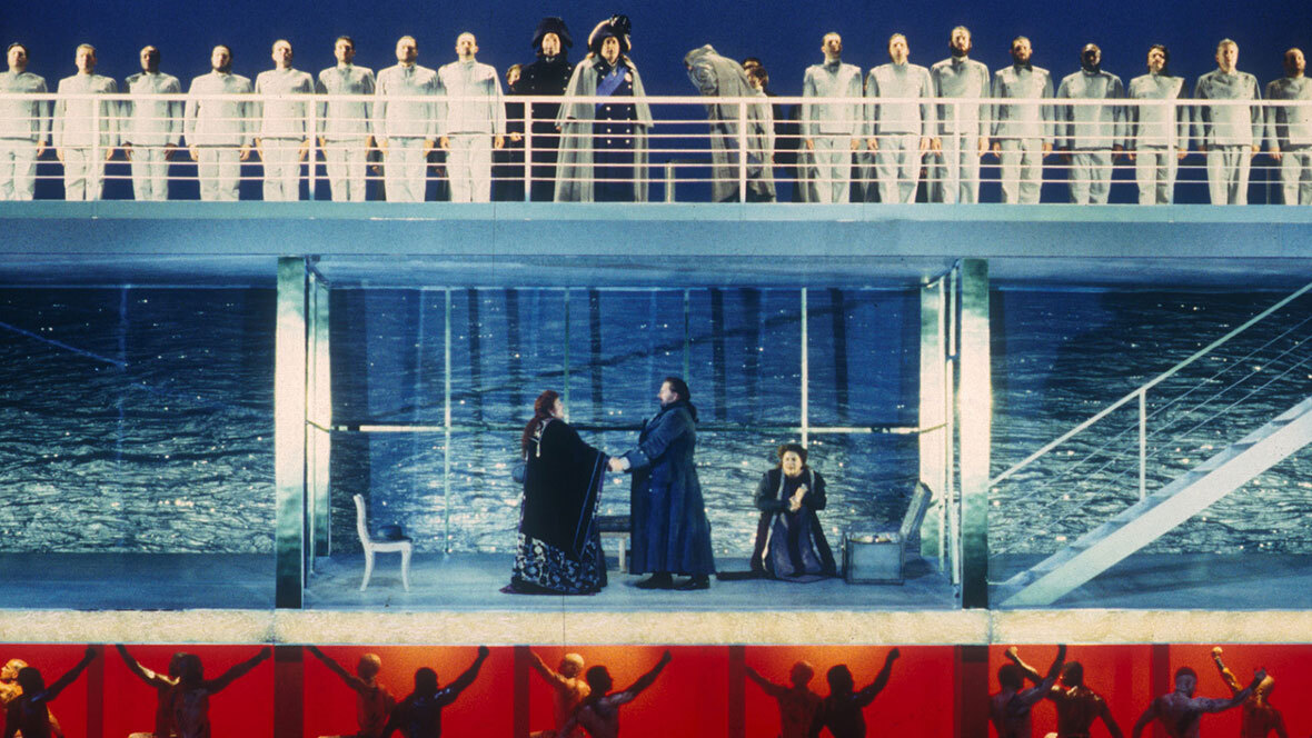 Tristan und Isolde, Set and Costume Design, Seattle Opera, 1998