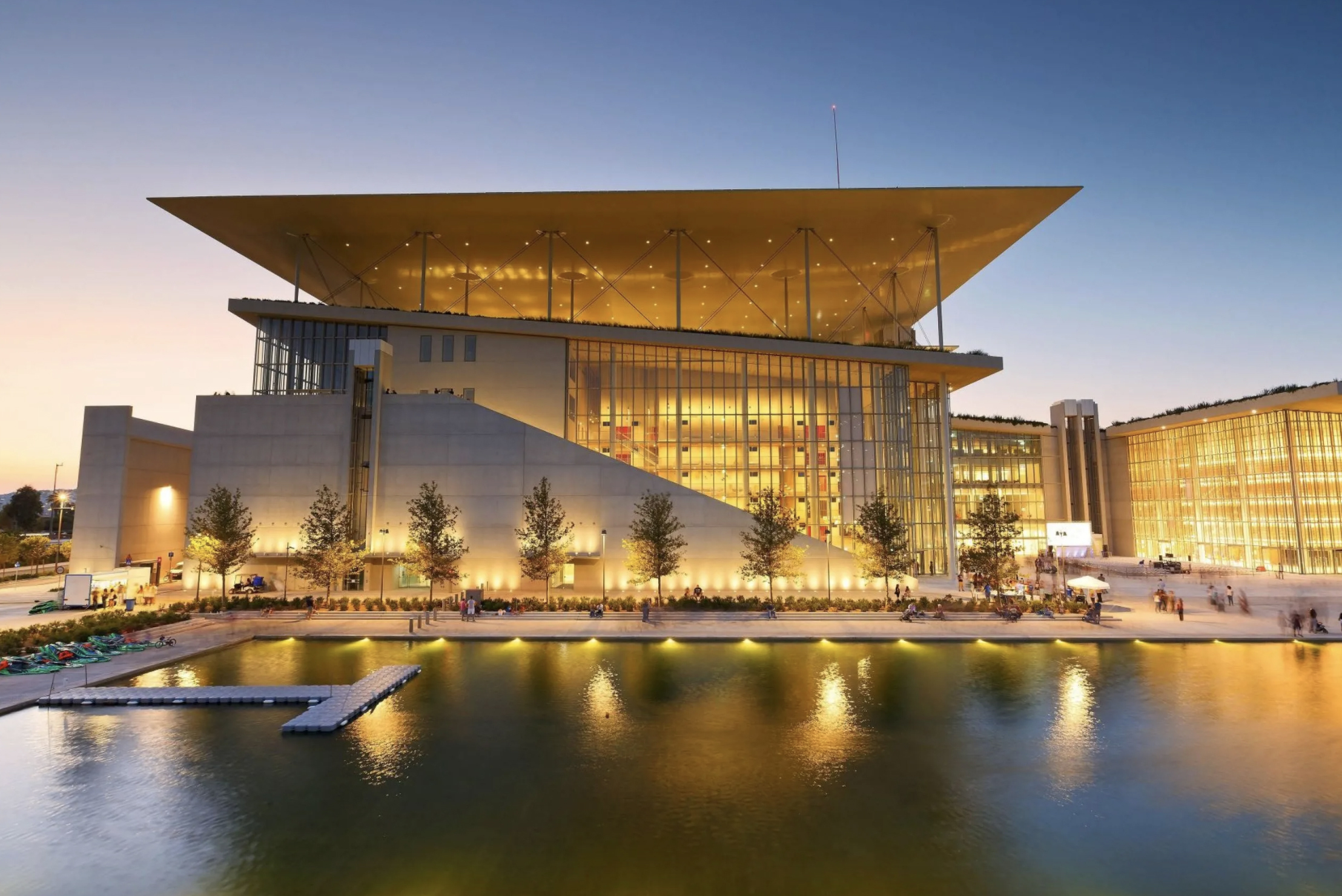Stavros Niarchos Foundation Cultural Center, Athens, Greece, 2016