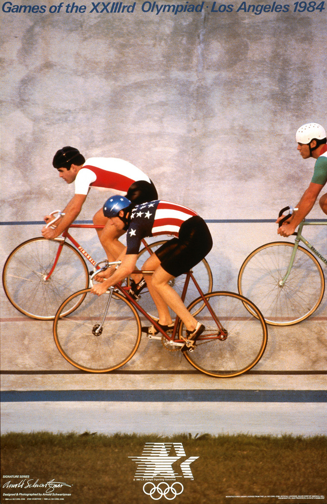 Olympic Cycling posters, 1984