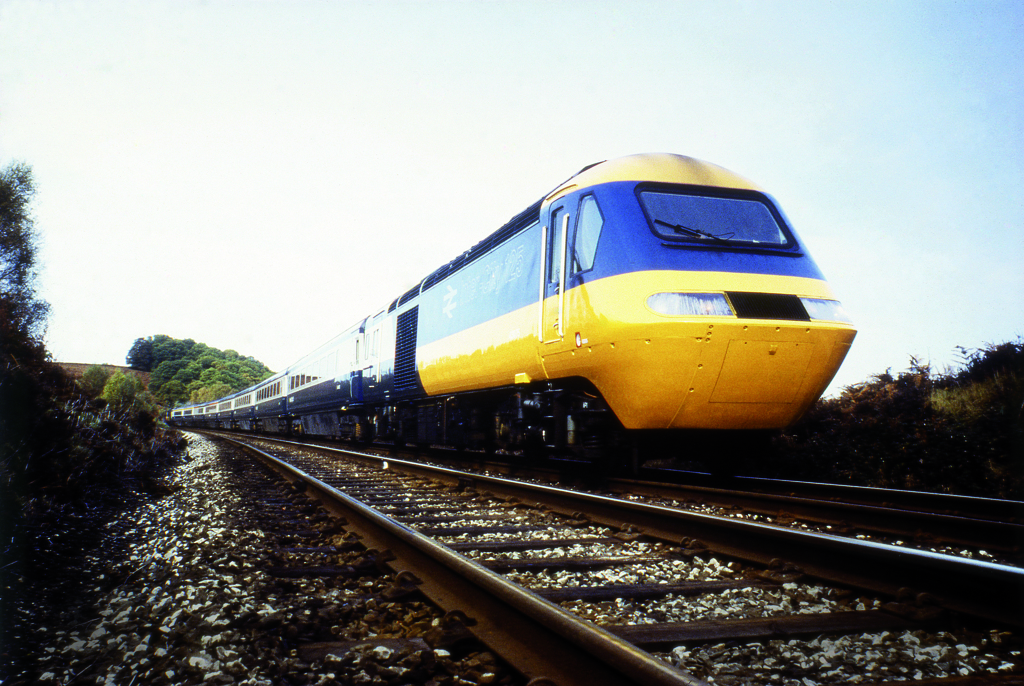 HST 125 High speed train for British Rail, 1975